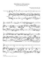 Bach, Johann Sebastian: Quoniam tu solus sanctus aus der h-Moll-Messe BWV 232 D-dur Product Image