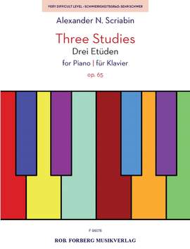 Alexander Nikolayevich Scriabin: Three Studies op. 65