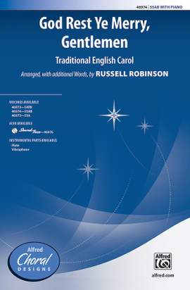 Robinson, Russell: God Rest Ye Merry Gentlemen SSAB