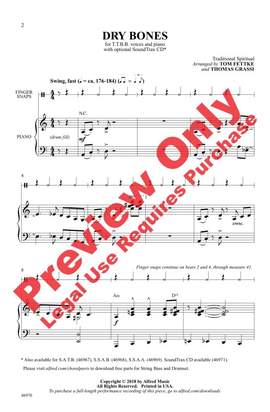 Fettke, T: Dry Bones TTBB