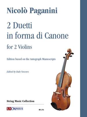 Paganini, N: 2 Duetti in forma di Canone