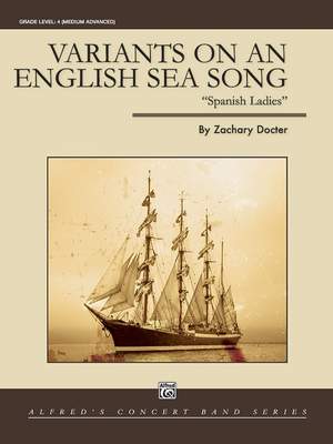 Docter, Zachary: Variants On An English Sea Song (c/b)