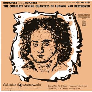 Beethoven: String Quartet No. 9 in C Major, Op. 59, No. 3 'Rasoumovsky' & String Quartet No. 11 in F Minor, Op. 95 'Serioso'