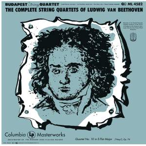 Beethoven: String Quartet No. 10 in E-Flat Major, Op. 74 'Harp' Product Image