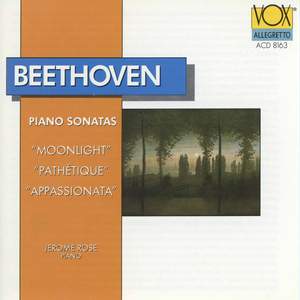 Beethoven: Piano Sonatas Nos. 14, 23 & 8