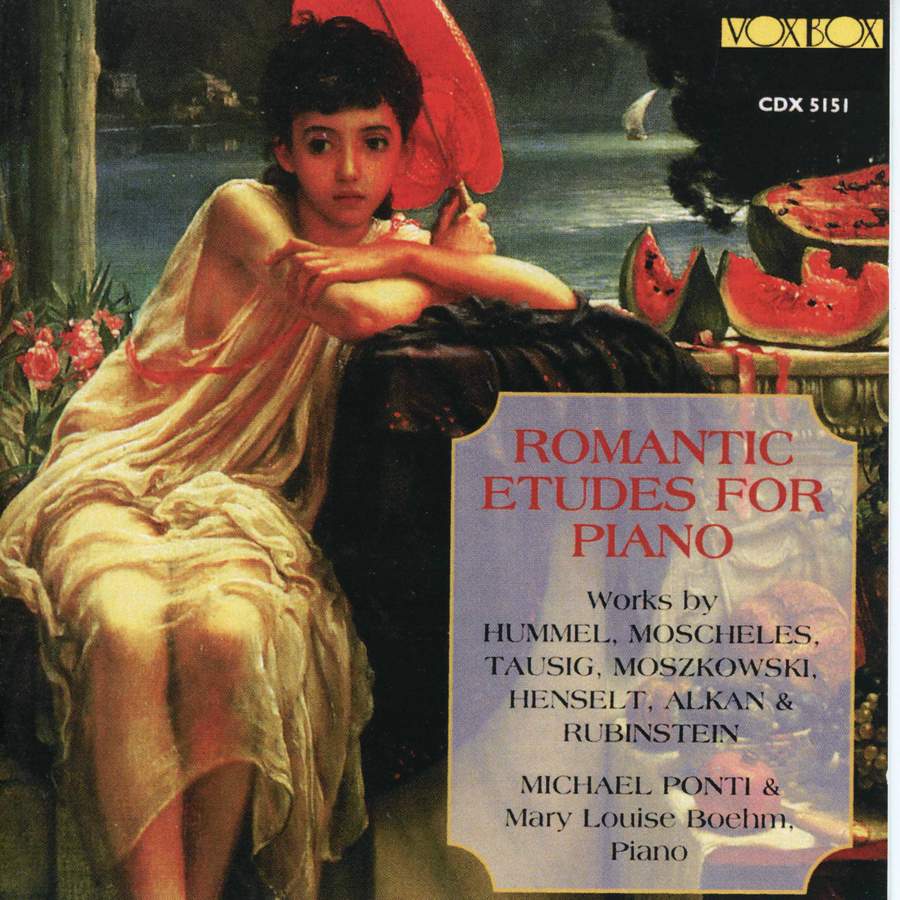 Romantic Études for Piano - Vox: CDX5151 - 2 CDs or download