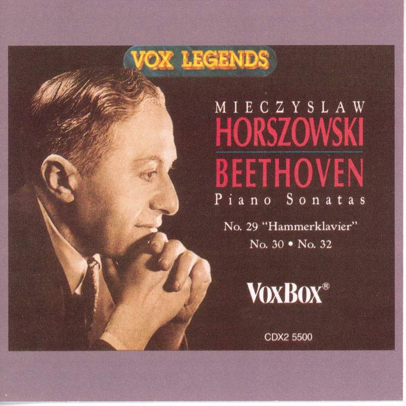 クラシック Horszowski, Mieczyslaw Horzszowski  CD Mieczyslaw Horszowski, Mozart, Debussy, Beethoven, Chopin