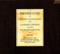 Senaillé: Premier livre de sonates à violon