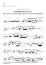 Peter Hope: Tallis Remembered Product Image