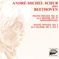 Beethoven: Piano Sonatas Nos. 23 & 3