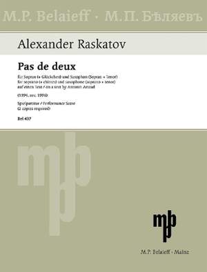 Raskatov, A: Pas de deux