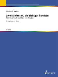 Naske, E: Zwei Elefanten, die sich gut kannten
