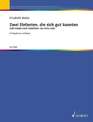 Naske, E: Zwei Elefanten, die sich gut kannten