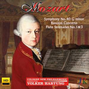 Mozart: Symphony No. 40 in G Minor, Bassoon Concerto & Flute Serenades Nos. 1 & 3 Product Image