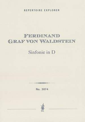 Waldstein, Ferdinand Graf von: Symphony in D