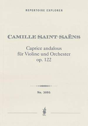 Saint-Saens, Camille: Caprice Andalous for violin and orchestra