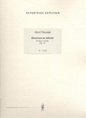 Roussel, Albert: Bacchus et Ariane Op. 43. Complete ballet