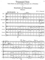 Reznicek, Emil Nikolaus von: Traumspiel-Suite (Dreamplay Suite) for orchestra Product Image