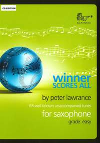 Lawrance: Winner Scores All for Alto Saxophone with CD