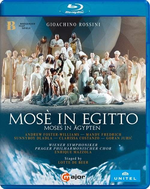 ロッシーニ : オペラ ≪エジプトのモーゼ≫ (Gioachino Rossini : Mose in Egitto (Moses in Agypten) / Enrique Mazzola | Wiener Symphoniker Rossini: Mosè in Egitto - C Major: 744808 - 2 DVD Videos | Presto