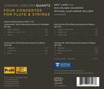 Quantz: Four Concertos for Flute & Strings Product Image