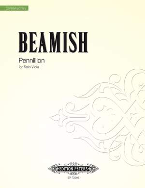 Beamish, Sally: Pennillion (solo viola)