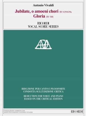 Antonio Vivaldi: Jubilate, o amoeni RV 639/639a - Gloria, RV 588