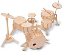 Quay Woodcraft Construction Kit Drums