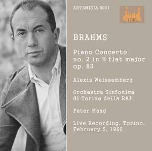 Brahms: Piano Concerto No. 2 in B-Flat Major, Op. 83 (Live)