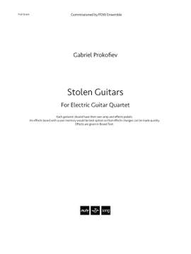 Gabriel Prokofiev: Stolen Guitars