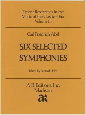 Abel: Six Selected Symphonies
