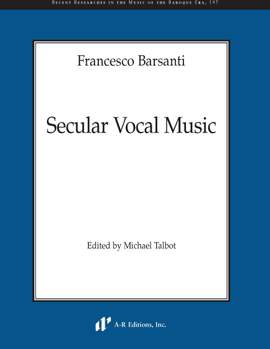 Barsanti: Secular Vocal Music