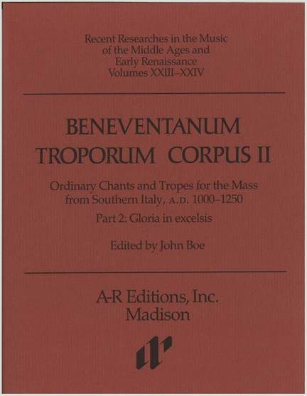 Beneventanum Troporum Corpus II, Part 2b