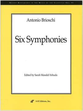 Brioschi: Six Symphonies