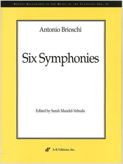 Brioschi: Six Symphonies