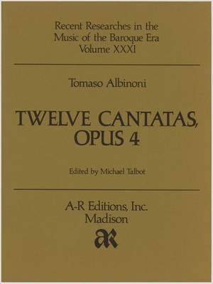 Albinoni: Twelve Cantatas, Op. 4