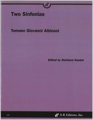 Albinoni: Two Sinfonias
