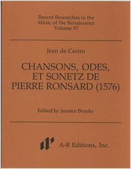 Castro: Chansons, odes, et sonetz de Pierre Ronsard (1576)