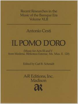 Cesti: Il pomo d'oro