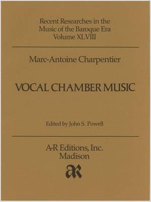 Charpentier: Vocal Chamber Music
