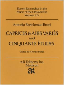 Bruni: Caprices & Airs variés and Cinquante études