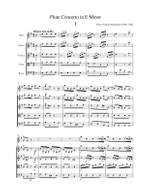Buffardin: Flute Concerto in E Minor Product Image