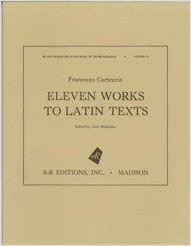 Corteccia: Eleven Works to Latin Texts