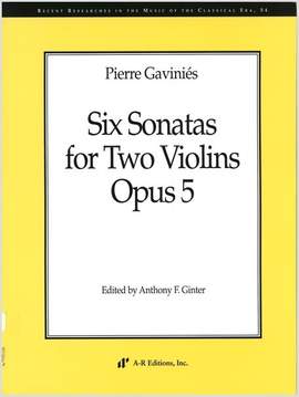 Gaviniés: Six Sonatas for Two Violins, Op. 5