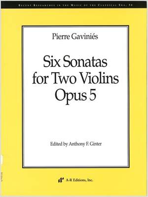 Gaviniés: Six Sonatas for Two Violins, Op. 5