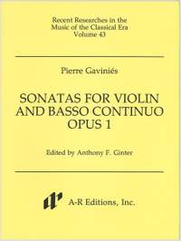 Gaviniés: Sonatas for Violin and Basso continuo, Op. 1