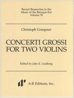 Graupner Concerti Grossi for Two Violins