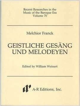 Franck: Geistliche Gesäng und Melodeyen