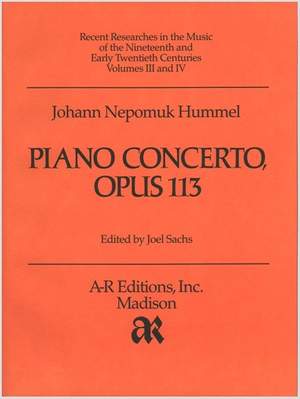Hummel: Piano Concerto, Op. 113