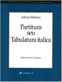 Klemm: Partitura seu Tabulatura italica